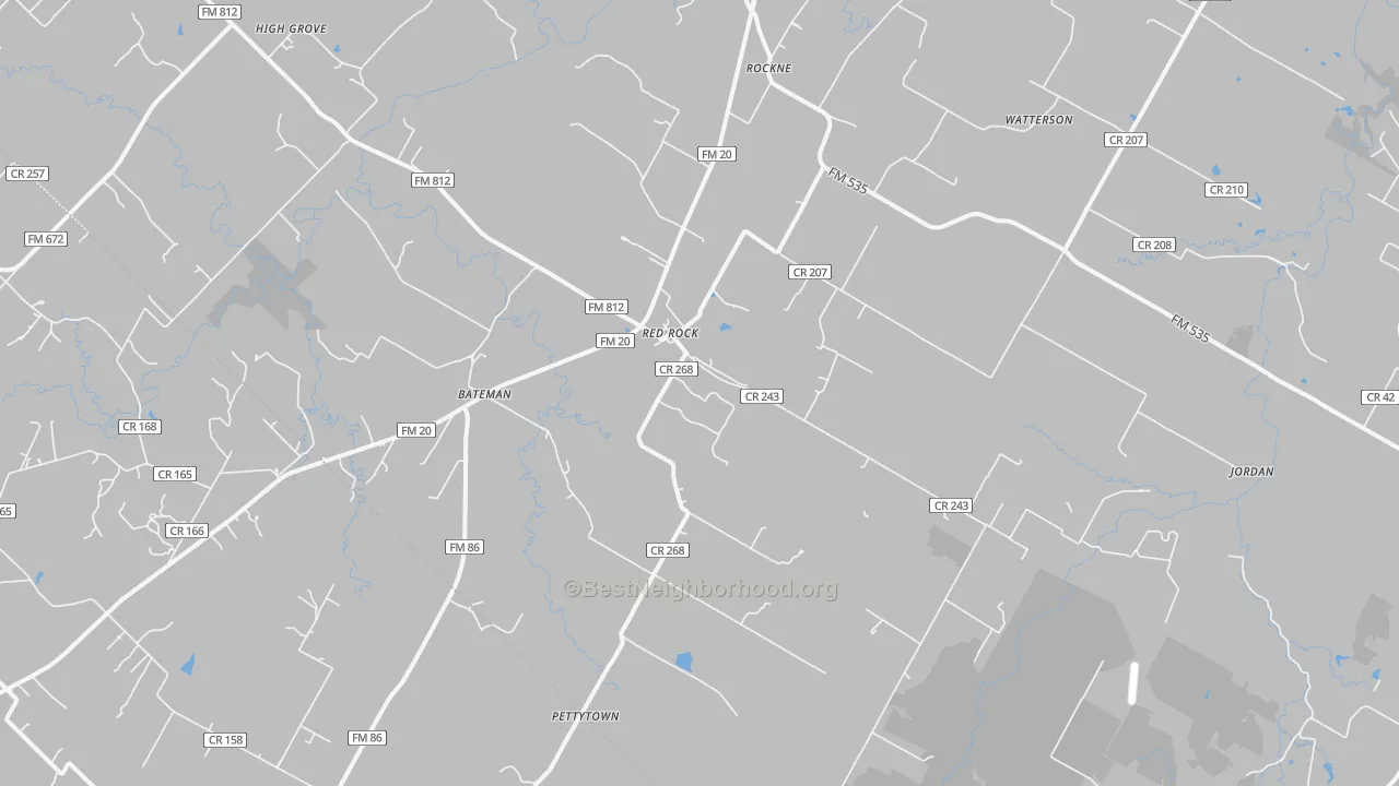 Transit Grade map of 78662, TX
