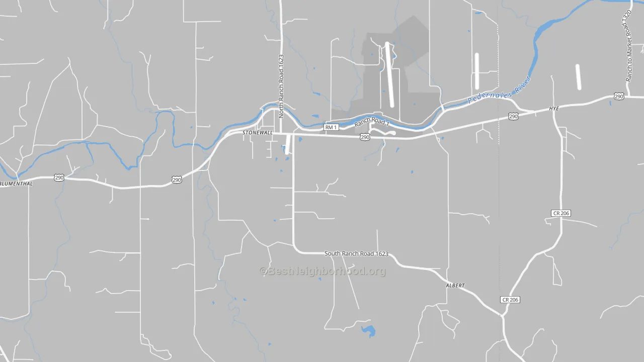 Transit Grade map of 78671, TX