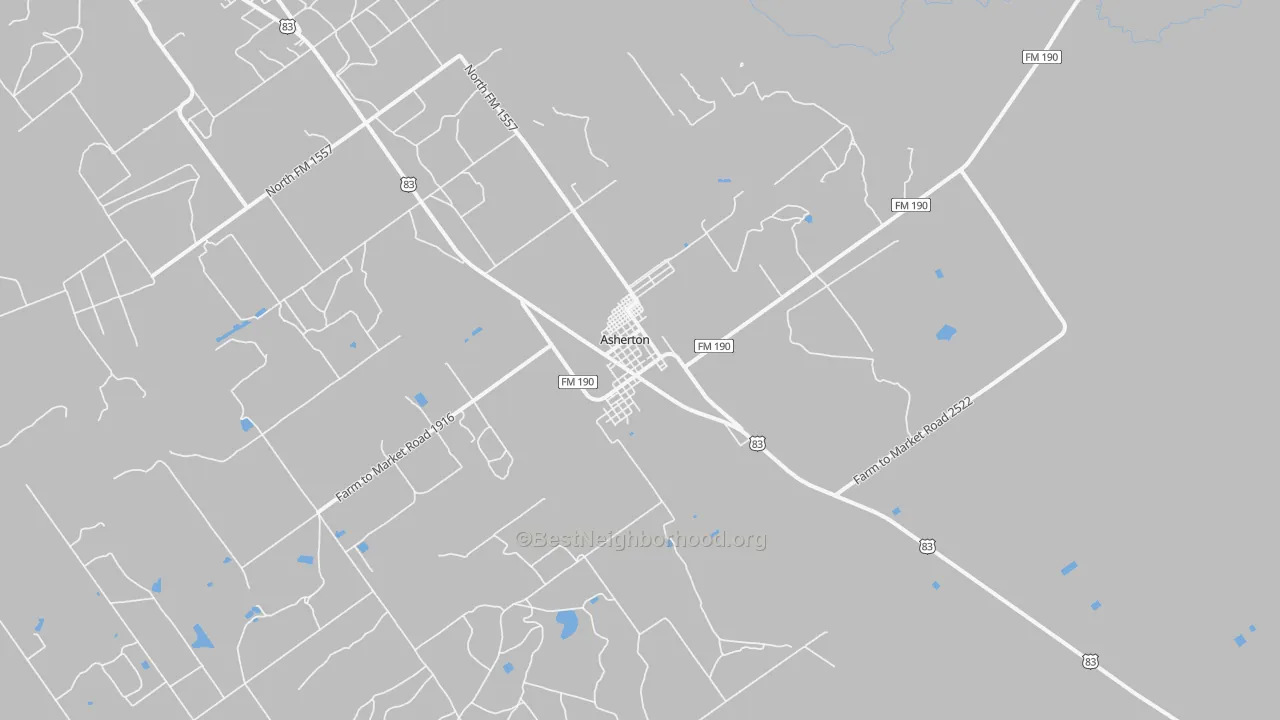 Transit Grade map of 78827, TX