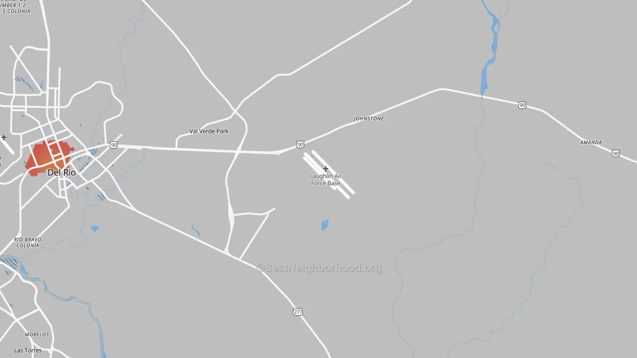 Transit Grade map of 78843, TX