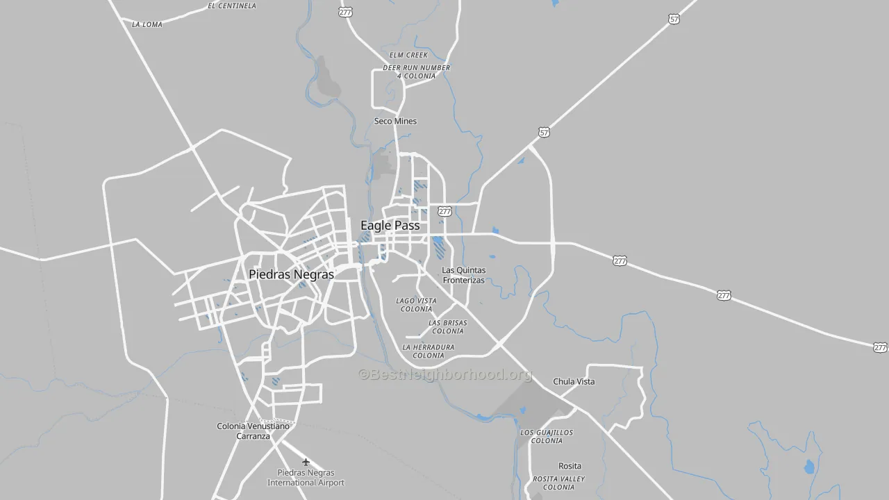 Transit Grade map of 78852, TX