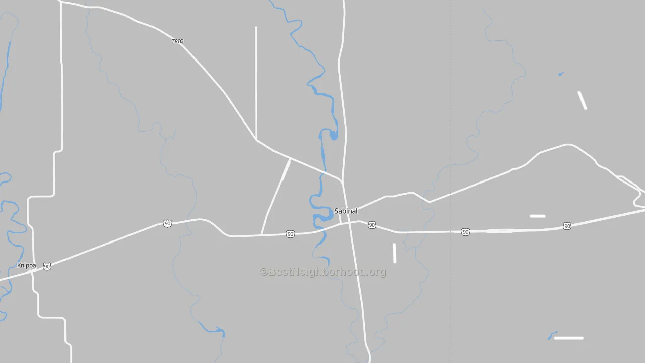 Transit Grade map of 78881, TX