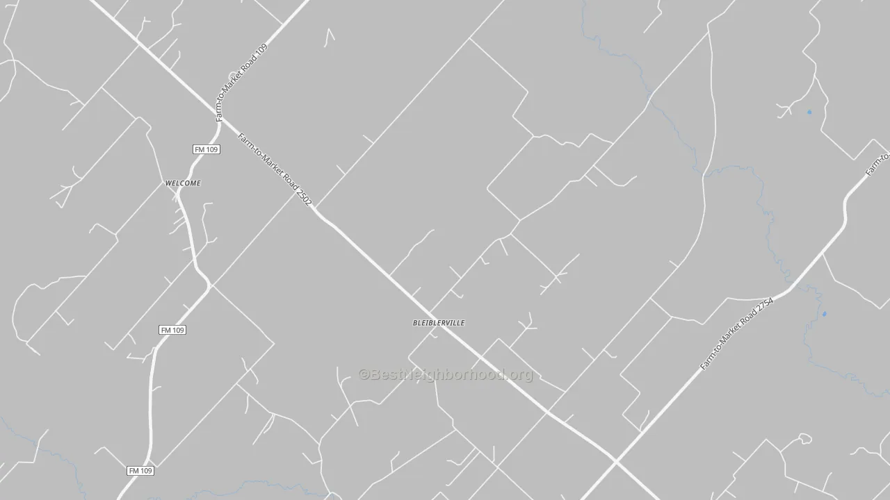 Transit Grade map of 78931, TX