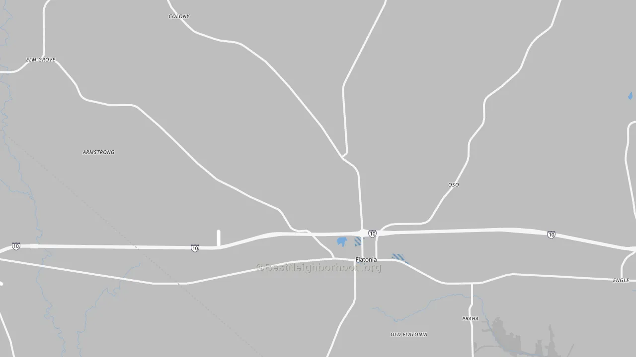 Transit Grade map of 78941, TX