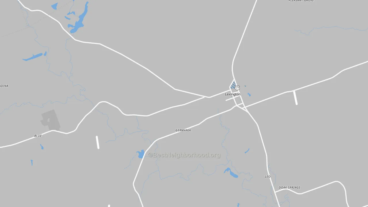 Transit Grade map of 78947, TX
