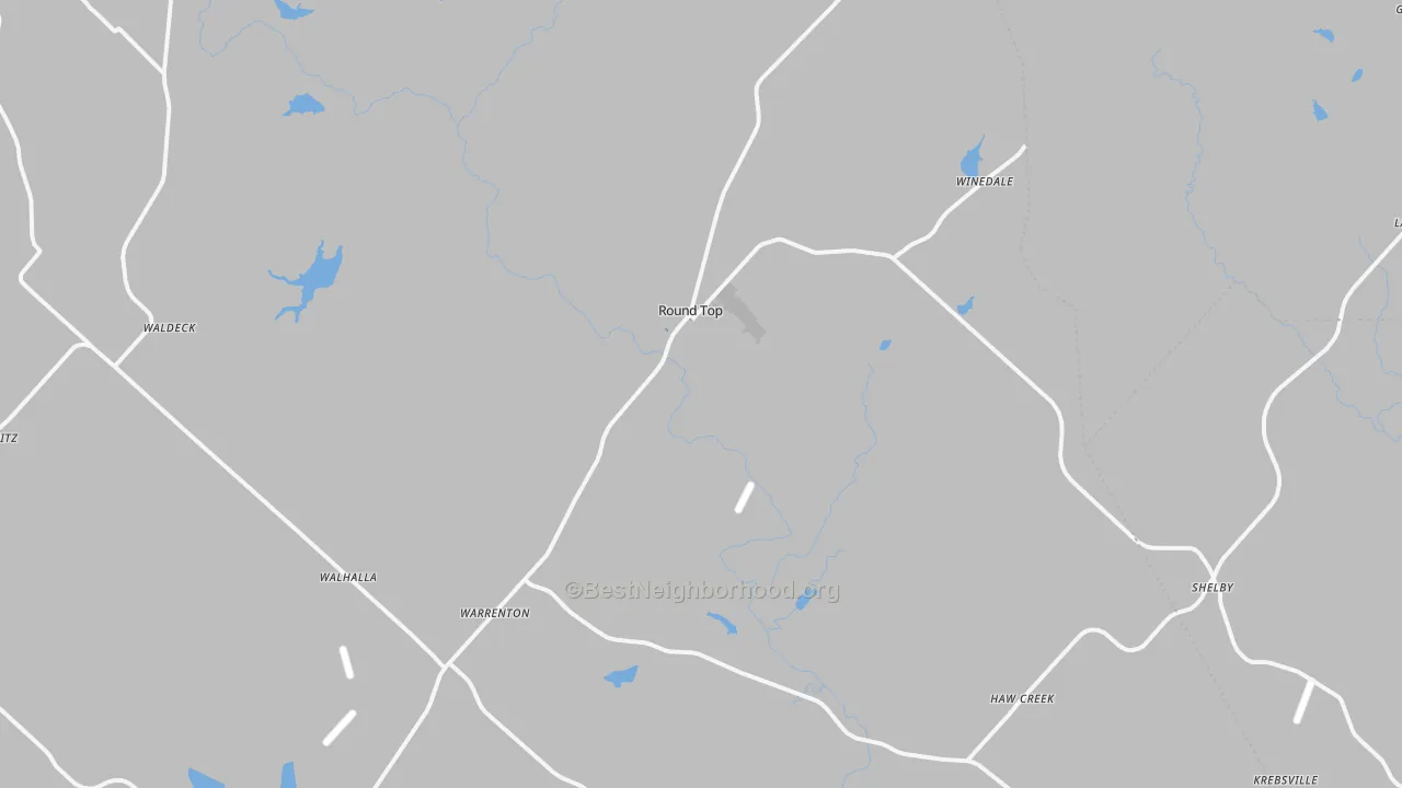 Transit Grade map of 78954, TX