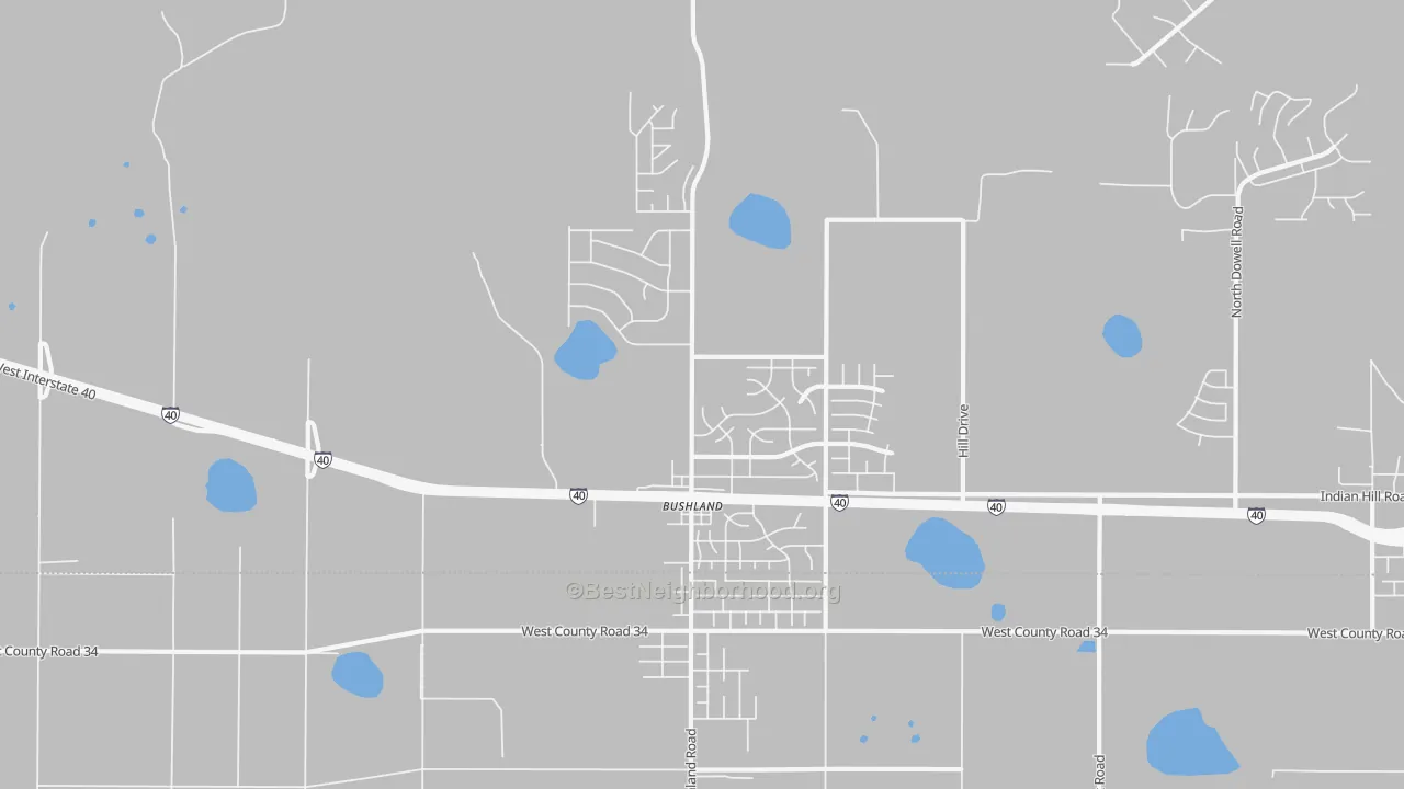 Transit Grade map of 79012, TX