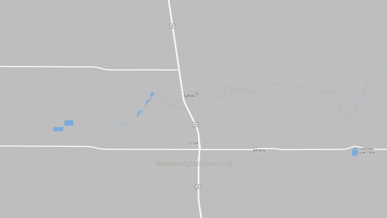 Transit Grade map of 79013, TX