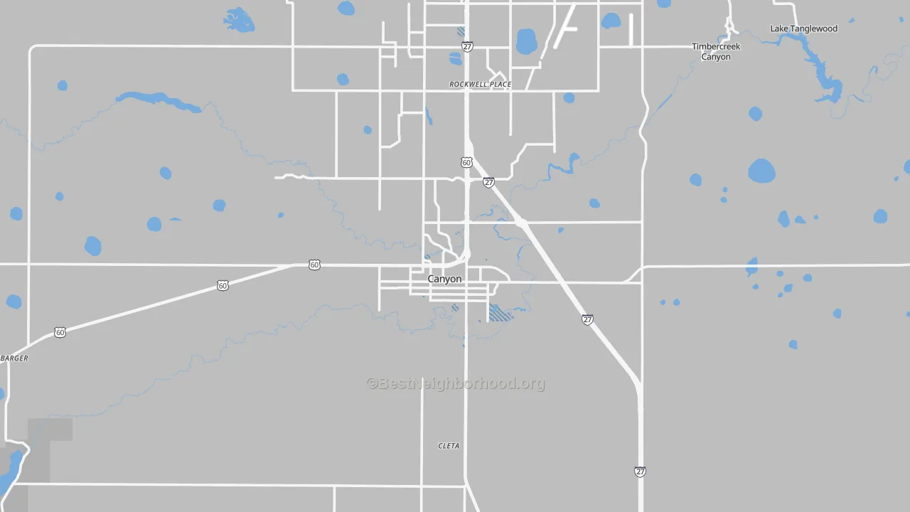 Transit Grade map of 79015, TX