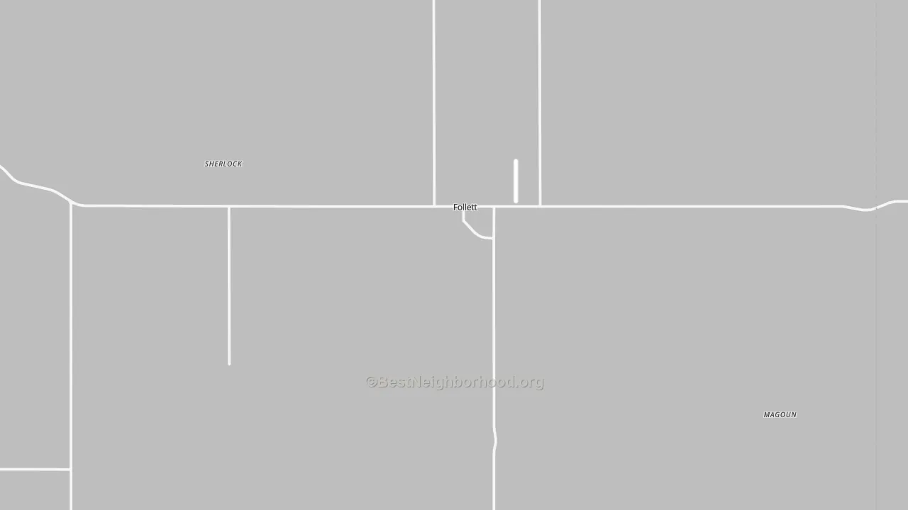 Transit Grade map of 79034, TX