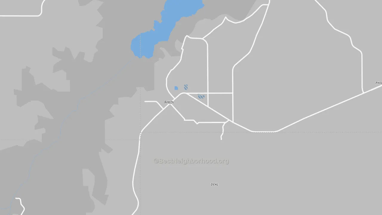 Transit Grade map of 79036, TX