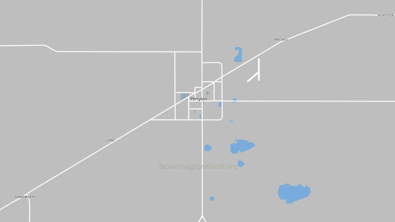 Transit Grade map of 79070, TX
