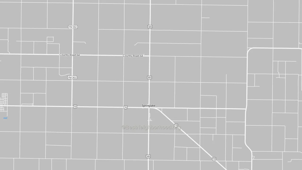 Transit Grade map of 79082, TX