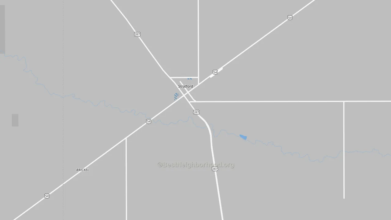 Transit Grade map of 79084, TX