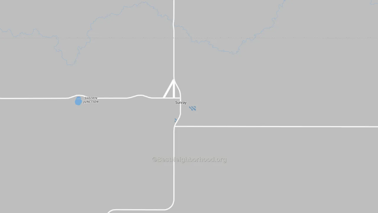 Transit Grade map of 79086, TX