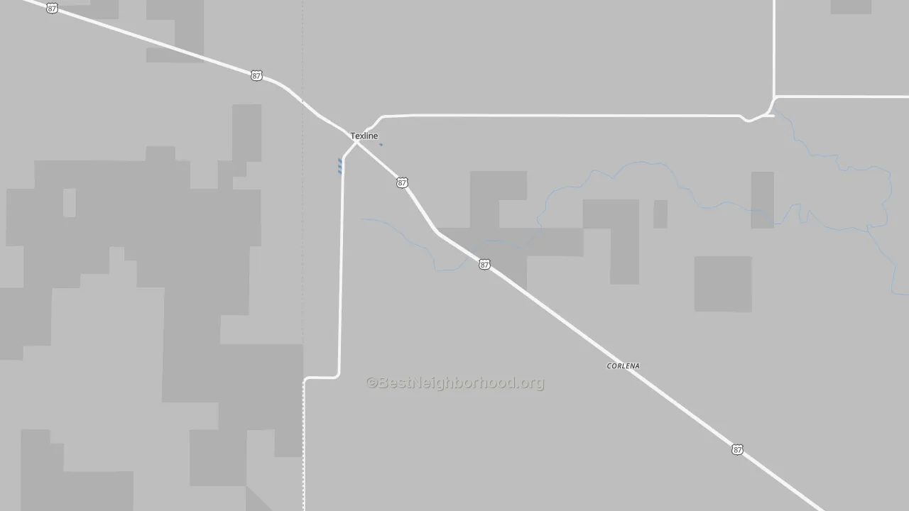Transit Grade map of 79087, TX