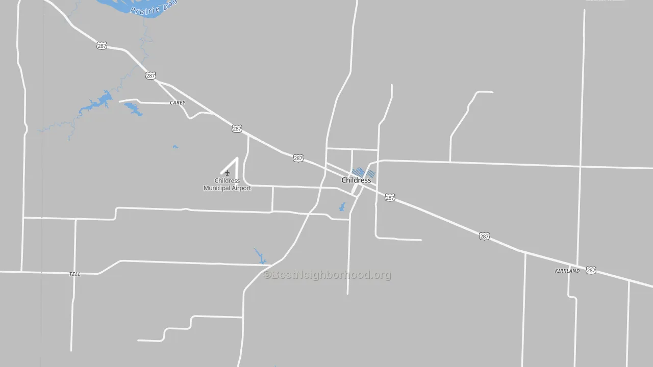 Transit Grade map of 79201, TX