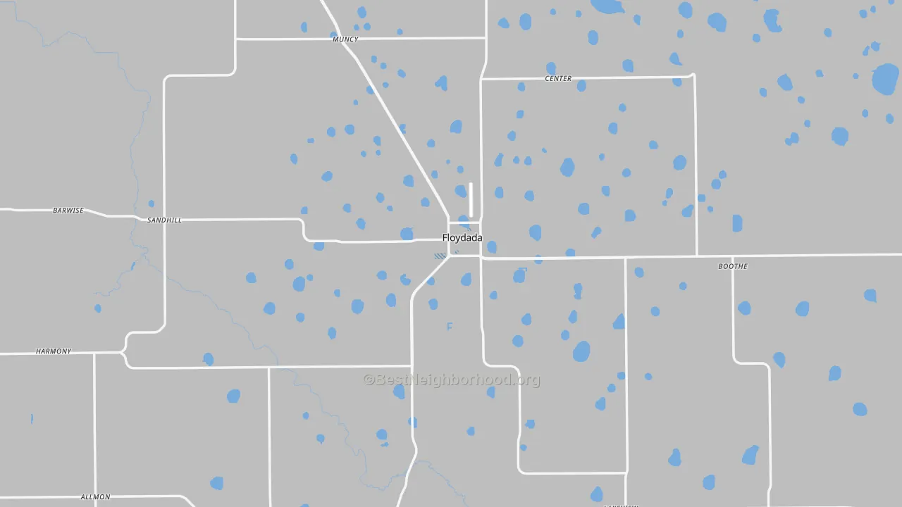 Transit Grade map of 79235, TX