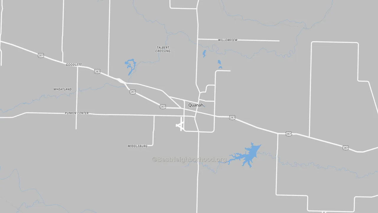 Transit Grade map of 79252, TX