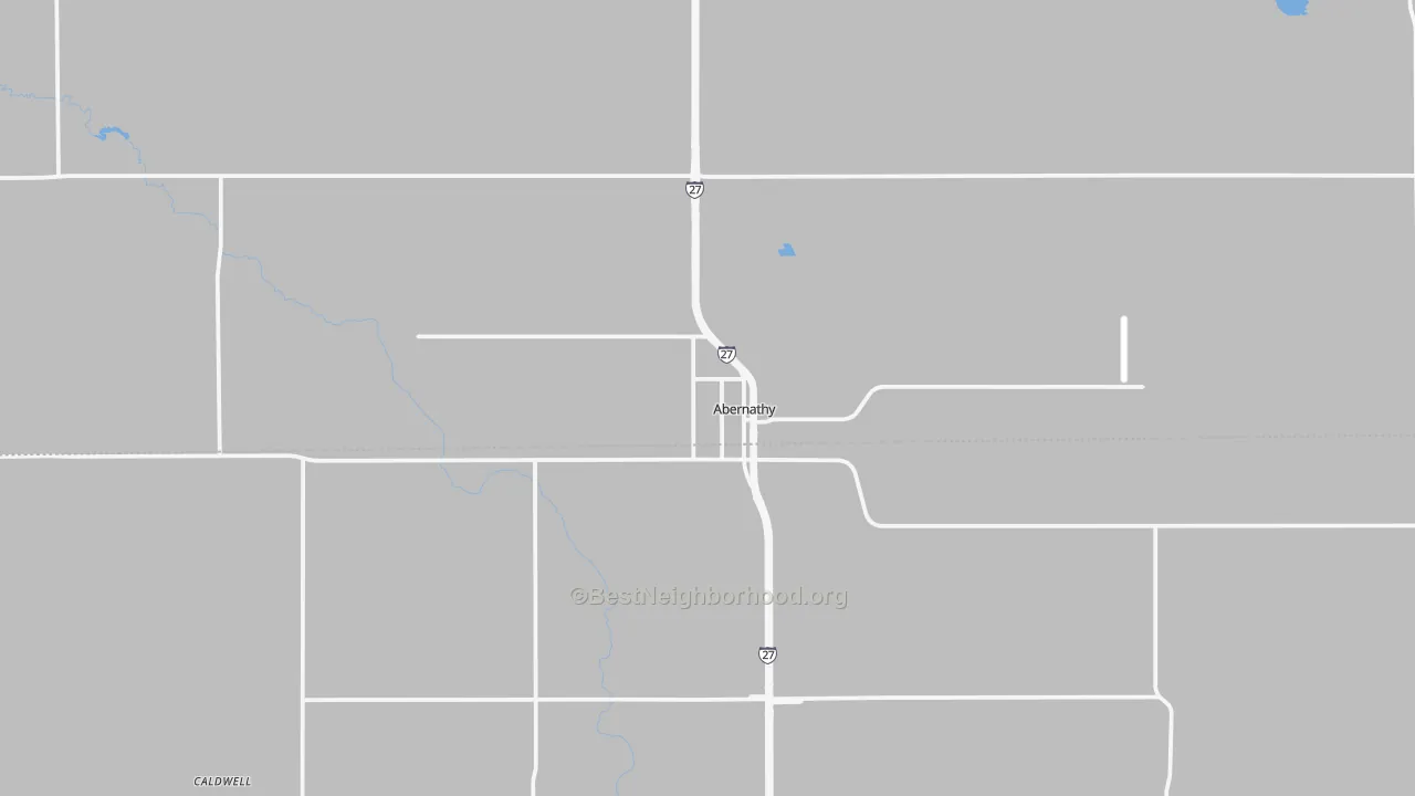 Transit Grade map of 79311, TX