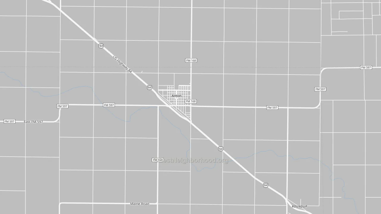 Transit Grade map of 79313, TX