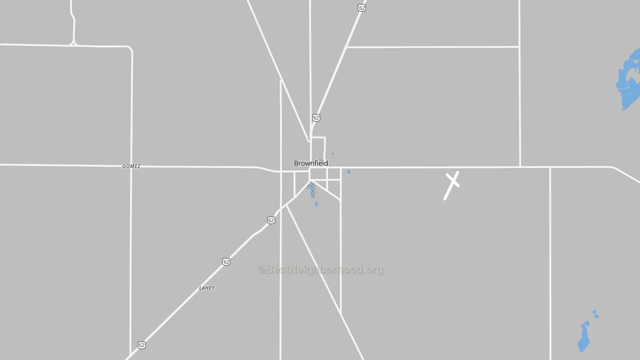 Transit Grade map of 79316, TX