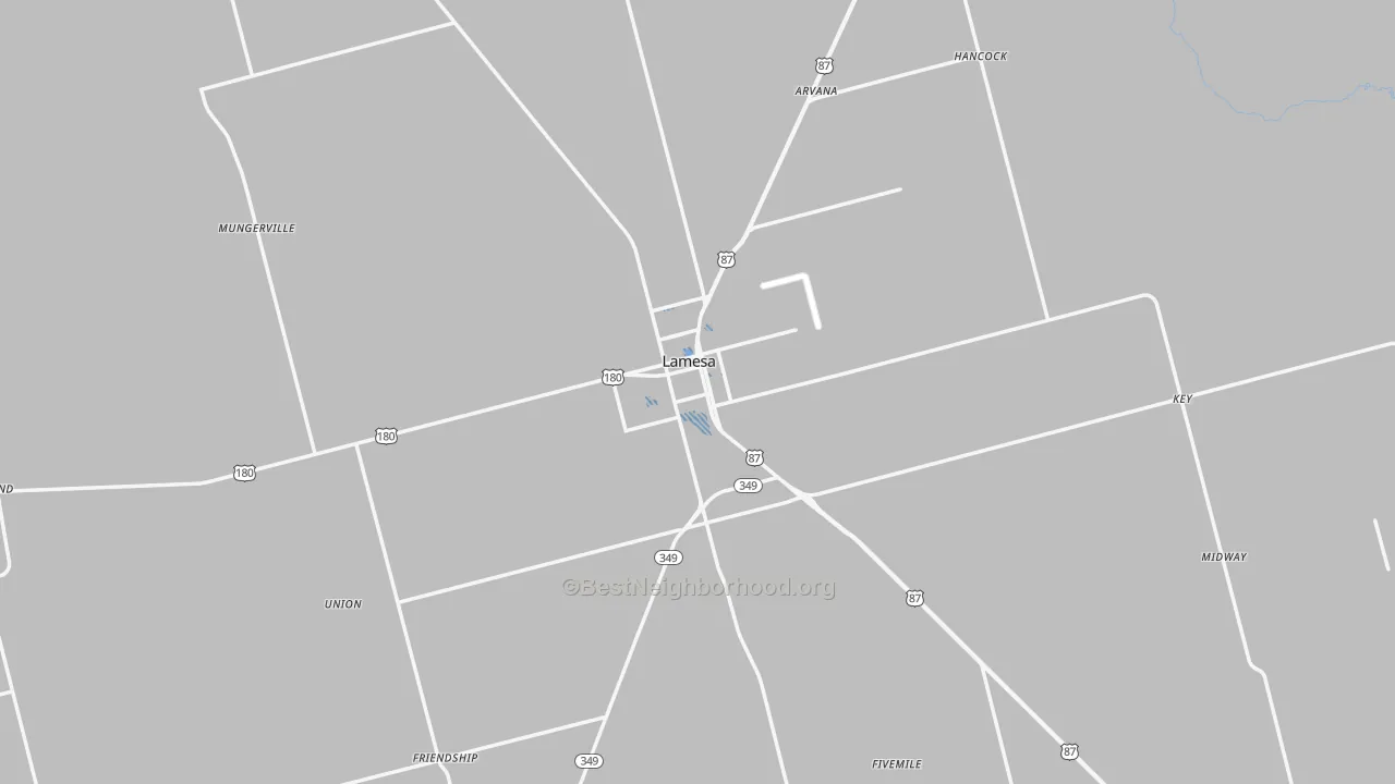 Transit Grade map of 79331, TX