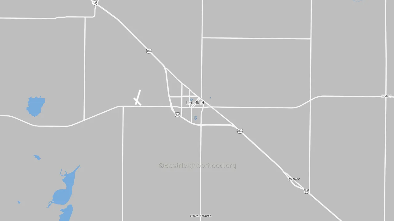 Transit Grade map of 79339, TX