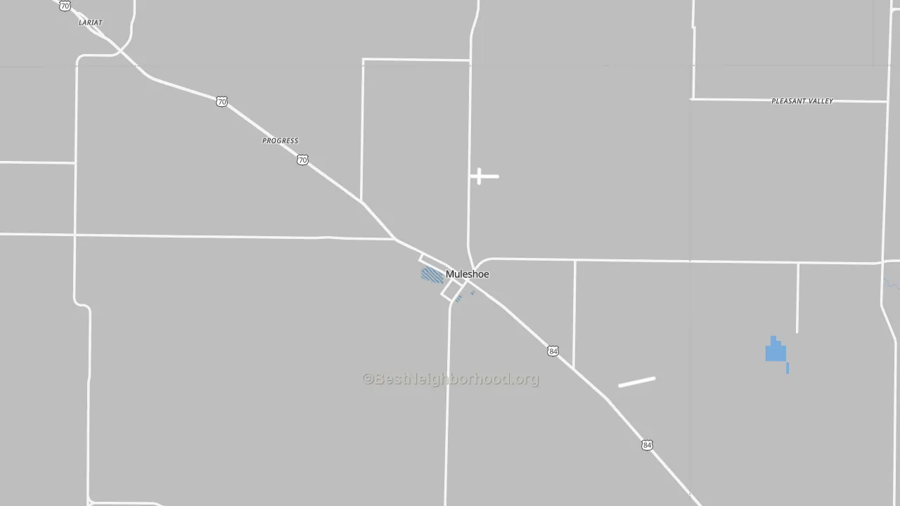 Transit Grade map of 79347, TX