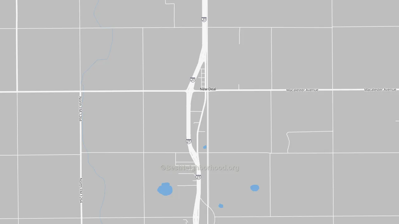 Transit Grade map of 79350, TX