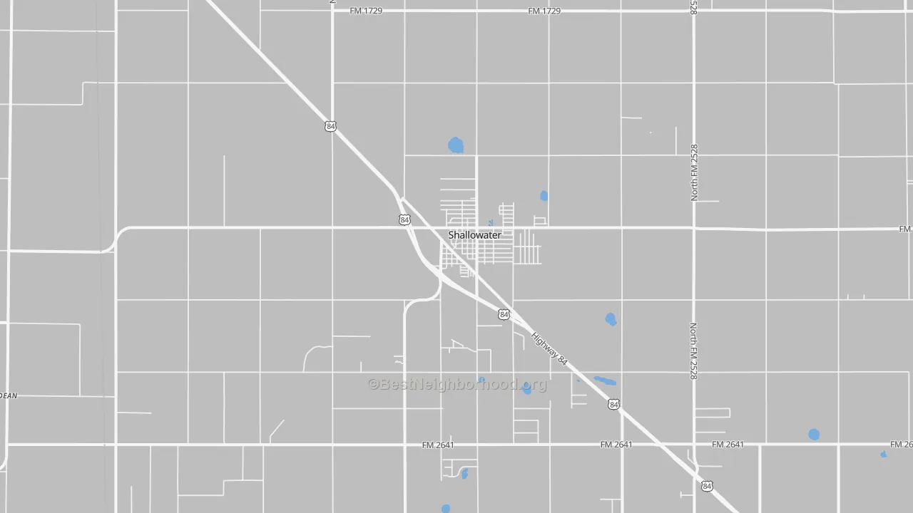 Transit Grade map of 79363, TX