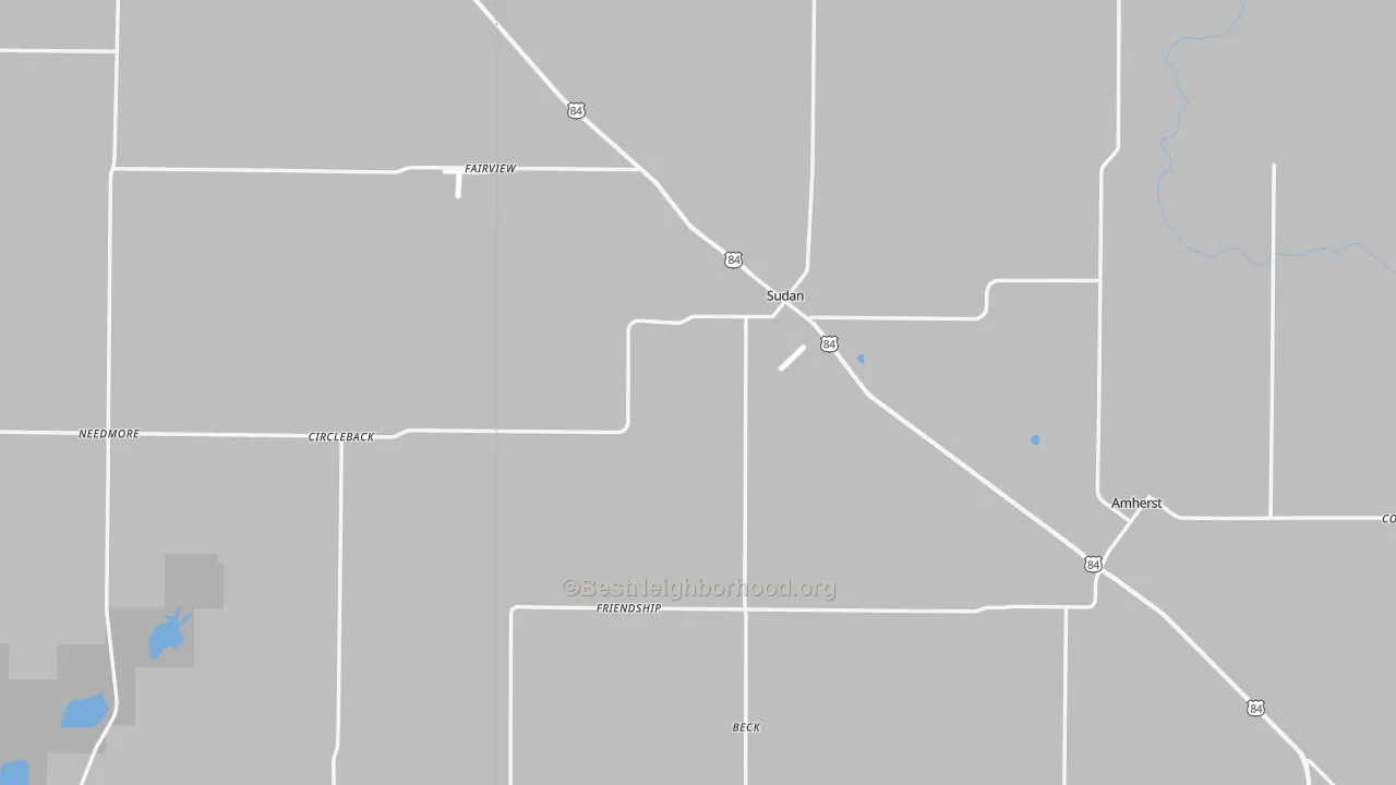 Transit Grade map of 79371, TX