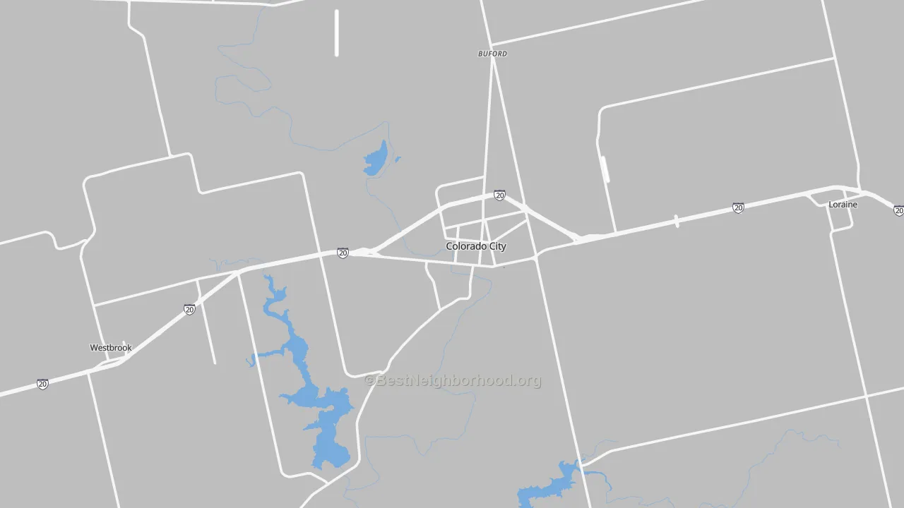 Transit Grade map of 79512, TX
