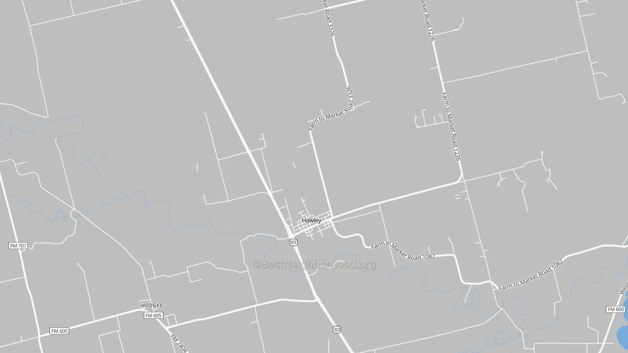 Transit Grade map of 79525, TX