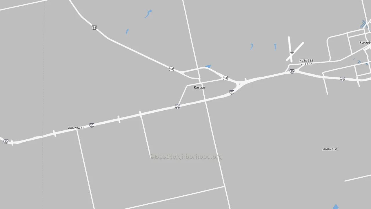 Transit Grade map of 79545, TX