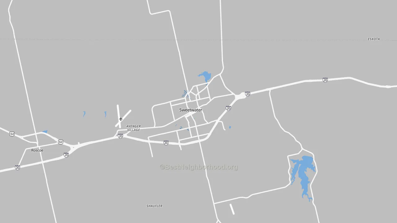 Transit Grade map of 79556, TX