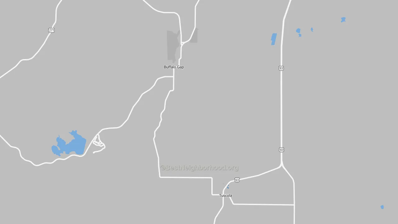Transit Grade map of 79562, TX