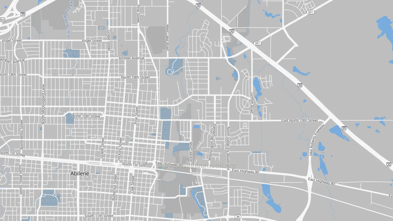 Transit Grade map of 79699, TX