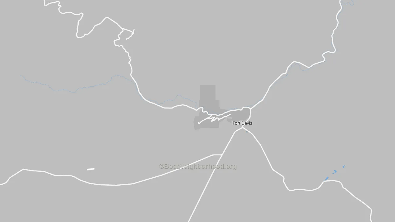Transit Grade map of 79734, TX