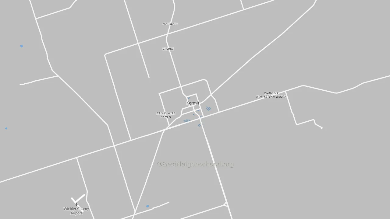 Transit Grade map of 79745, TX