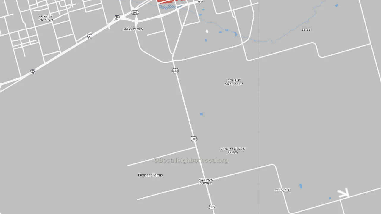 Transit Grade map of 79766, TX
