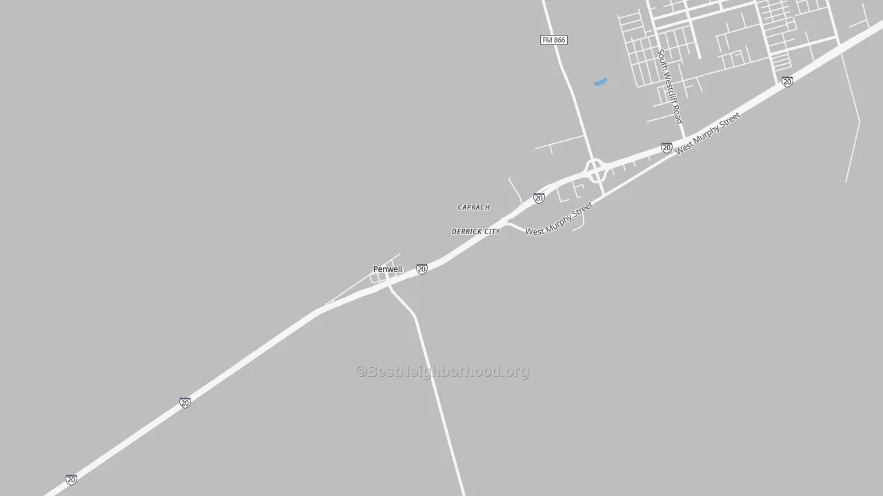 Transit Grade map of 79776, TX