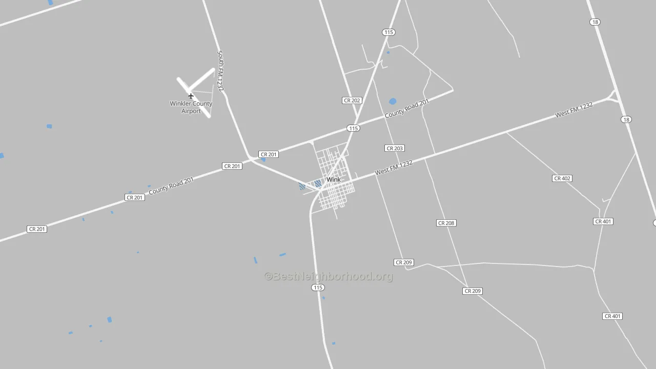 Transit Grade map of 79789, TX