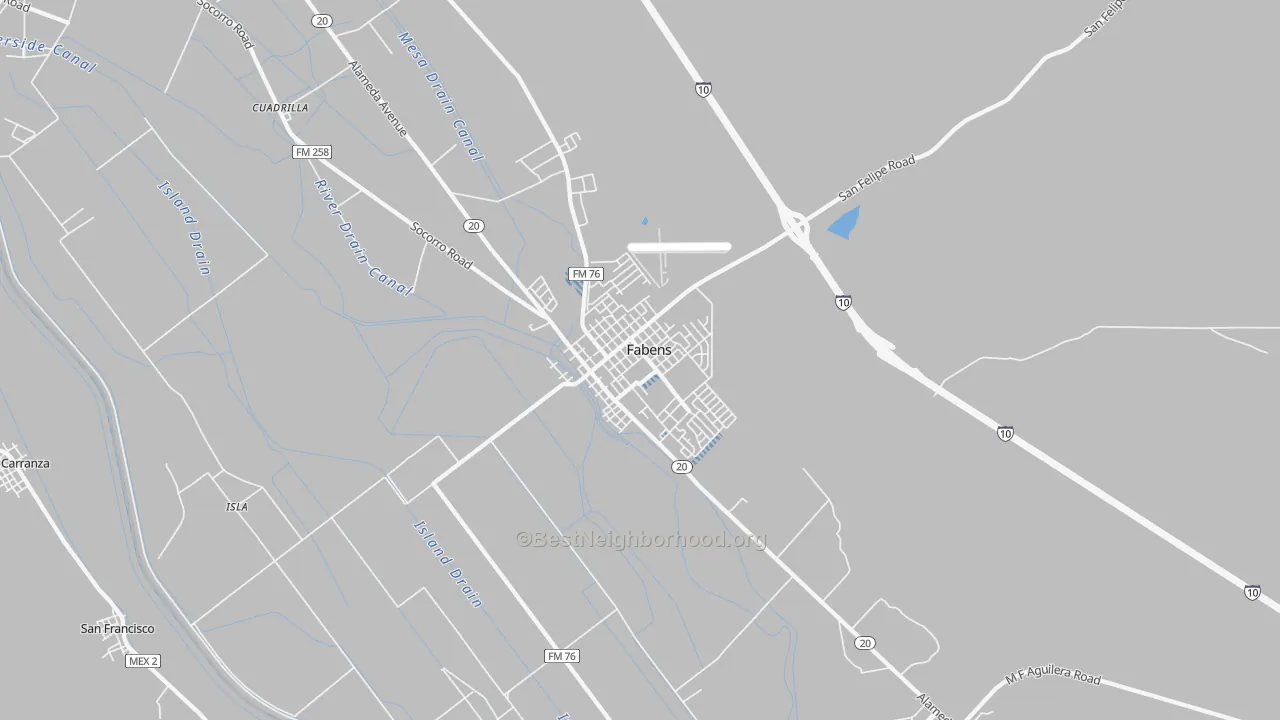 Transit Grade map of 79838, TX