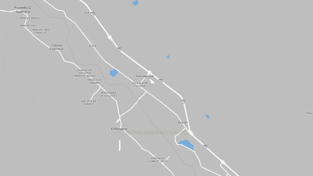 Transit Grade map of 79839, TX