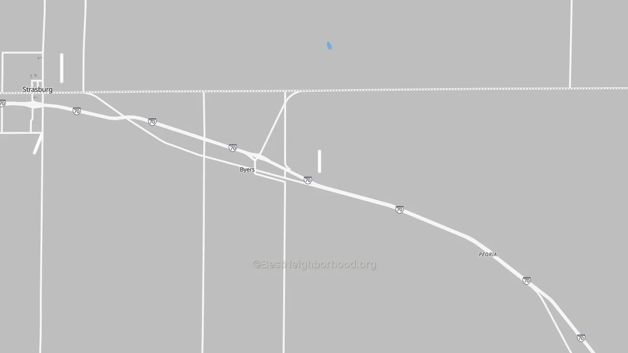 Transit Grade map of 80103, CO