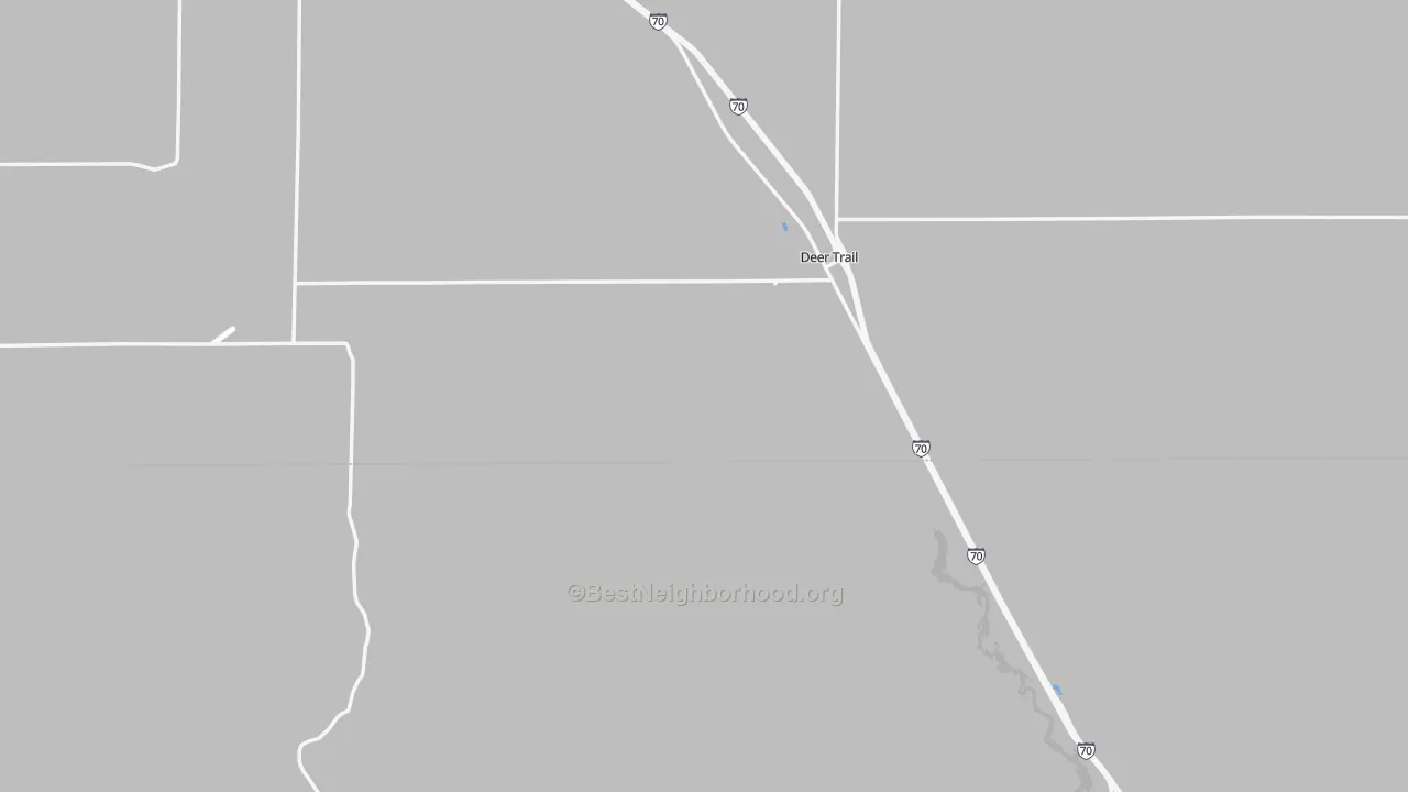 Transit Grade map of 80105, CO