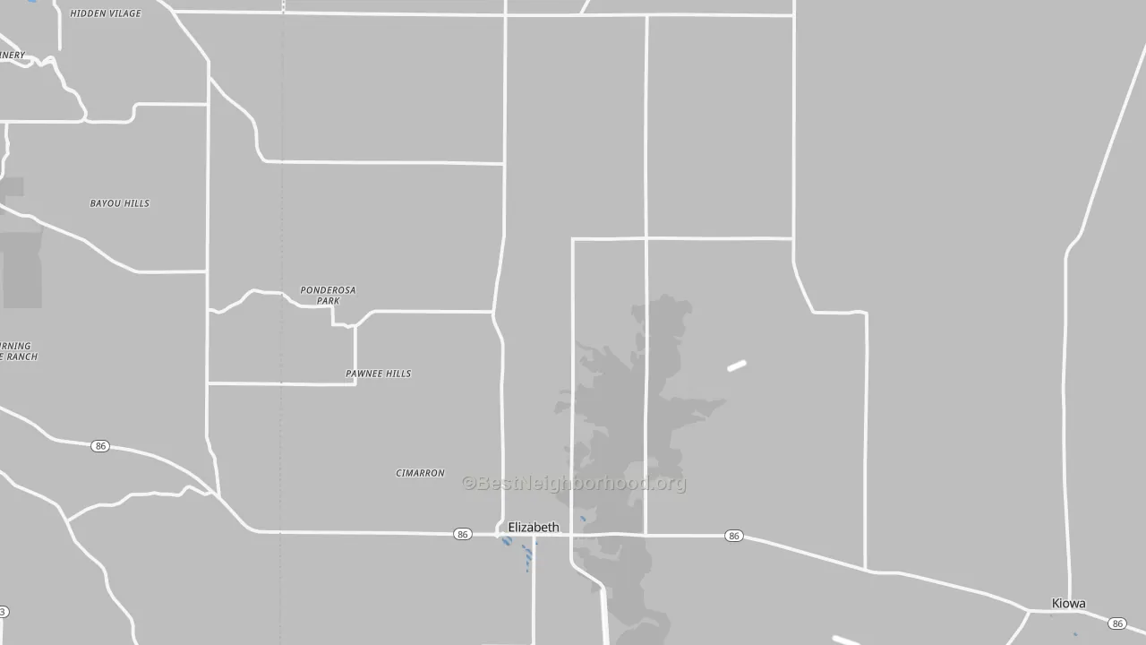 Transit Grade map of 80107, CO