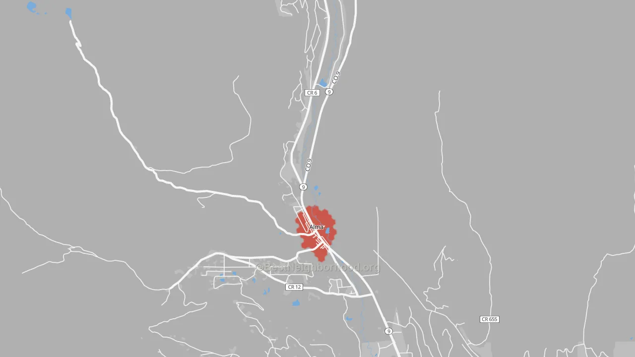 Transit Grade map of 80420, CO