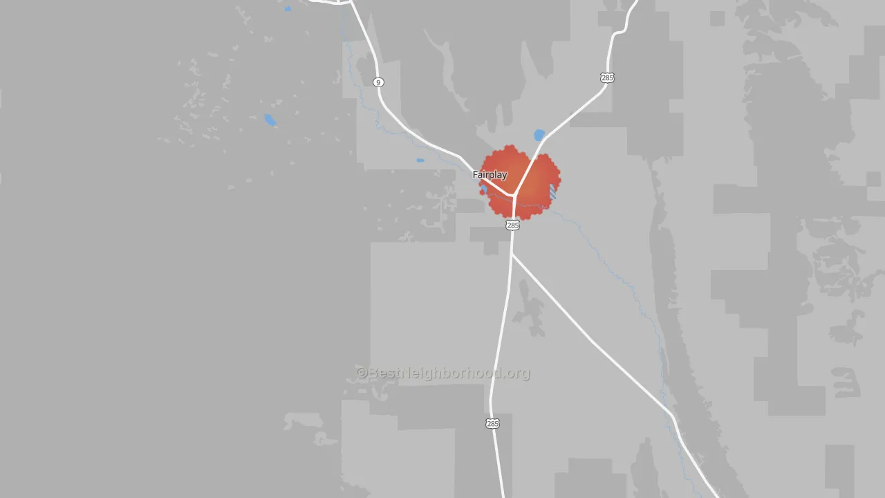 Transit Grade map of 80440, CO
